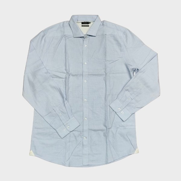 Export Quality Sky Blue Dot Formal Shirt for Men in Bangladesh - ArizaLife