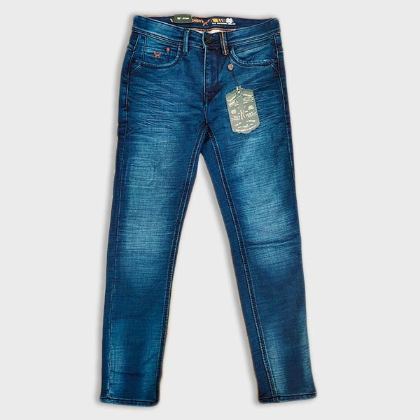 Kingfisher deep blue jeans pants for men in Bangladesh