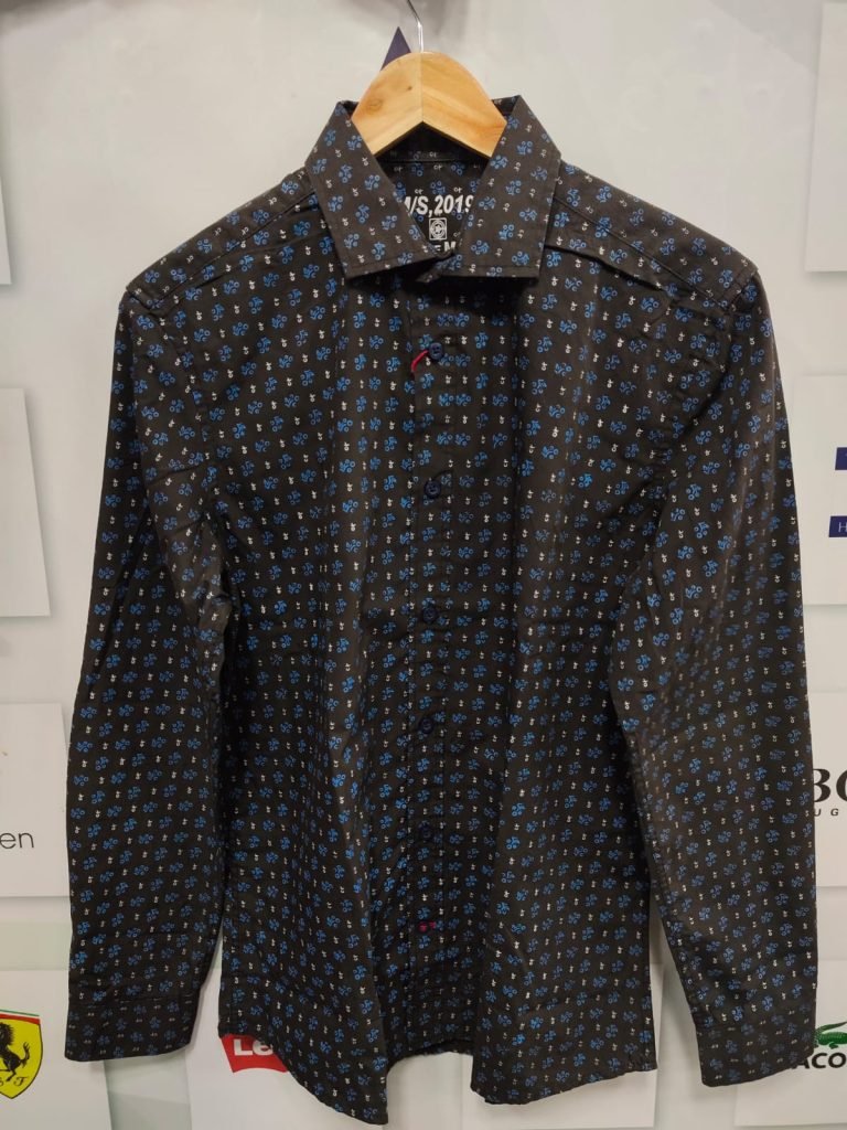 printed casual shirt for men