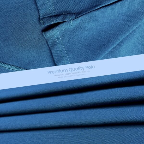 PRADA SPANDEX COTTON POLO P.BLUE For Men