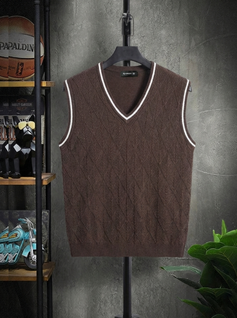 Arizalife Old Money Sweater Vest for Men