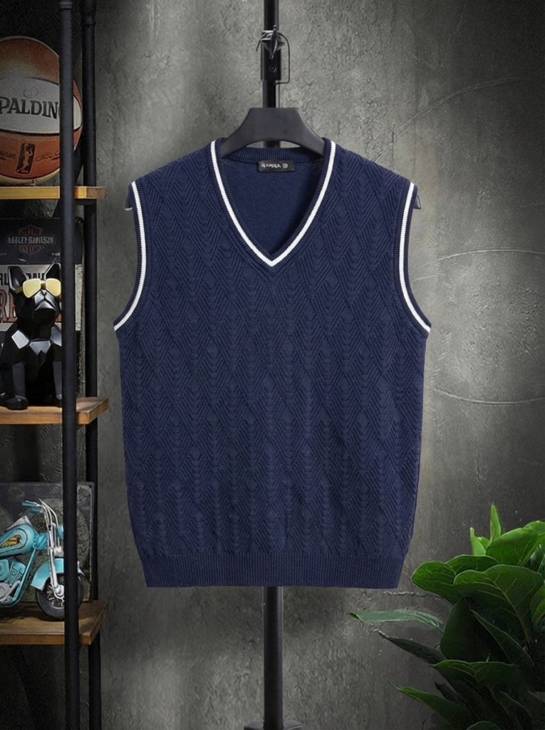 Arizalife Old Money Sweater Vest for Men