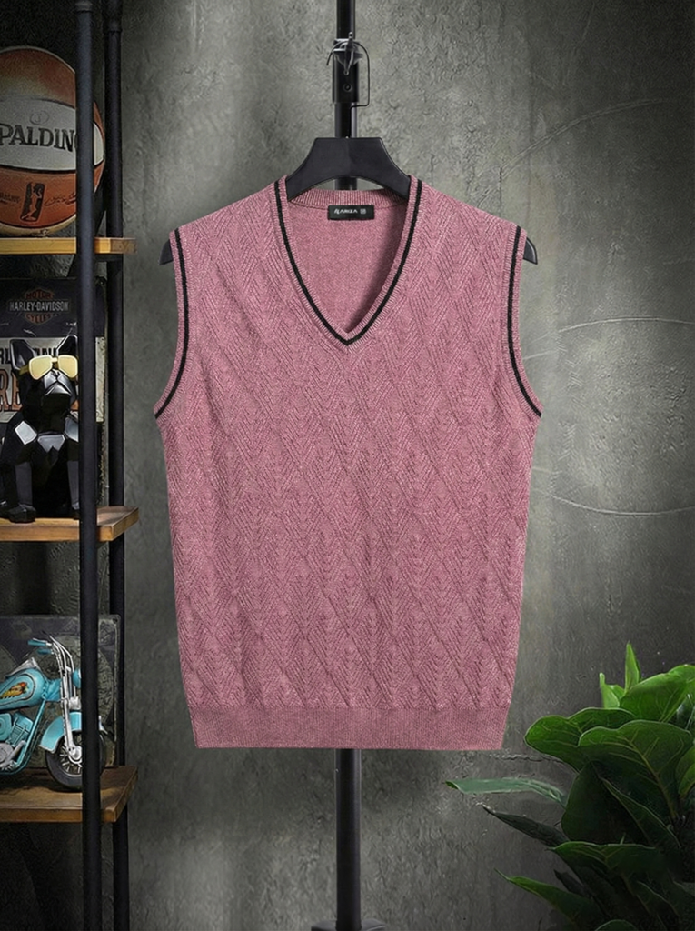 Arizalife Old Money Sweater Vest for Men
