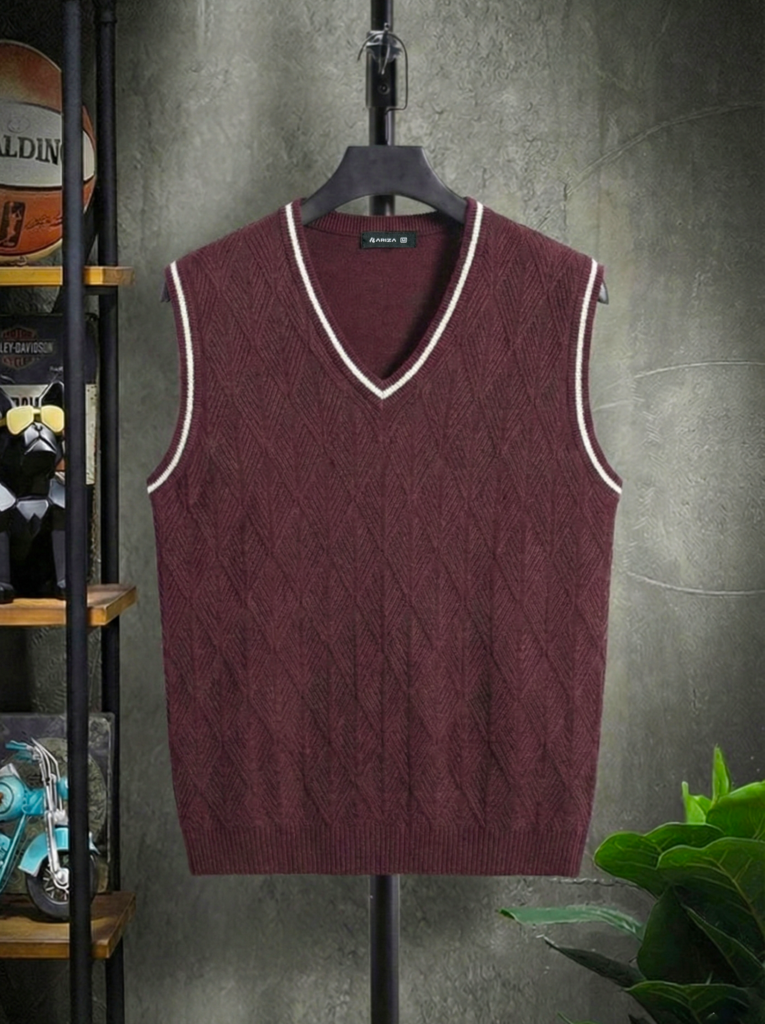 old money sweater vest