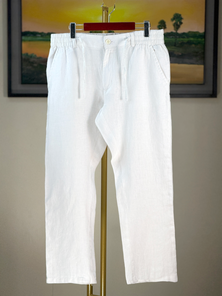 Linen Men's Baggy Trouser