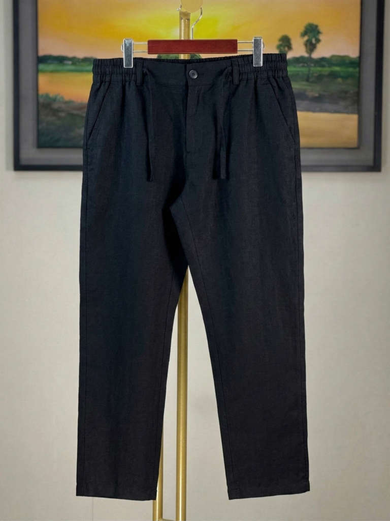 Linen Men's Baggy Trouser