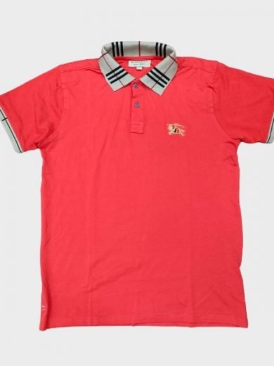 Export quality red with yarn dyed collar polo shirt for men in Bd (2)