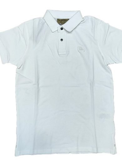 Export quality solid white polo shirt for men in Bangladesh (1)