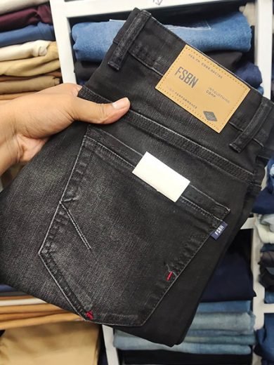 Premium black jeans pants